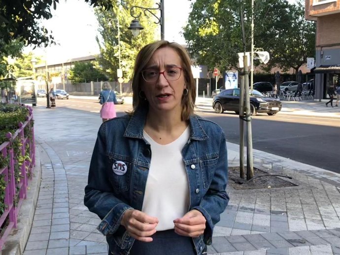 La portavoz de VTLP, Rocío Anguita