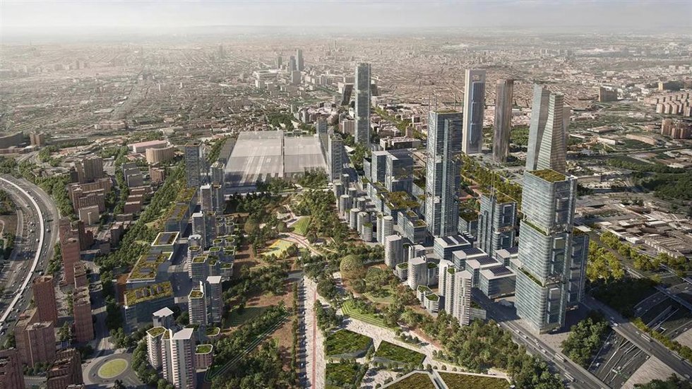 Archivo - Infografía de Madrid Nuevo Norte