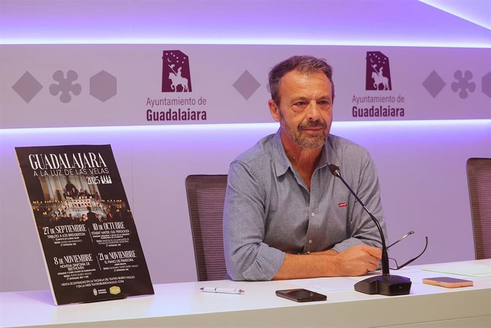 El concejal de Cultura de Guadalajara, Javier Toquero.