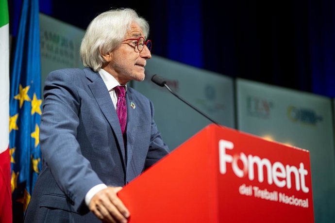 El president de Foment del Treball, Josep Sánchez Llibre