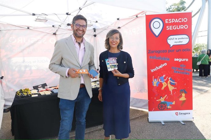 El Ayuntamiento de Zaragoza instala un Espacio Seguro en el Festival Vive Latino y promueve la fiesta sin riesgos