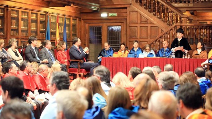 Ceremonia de apertura del curso universitario