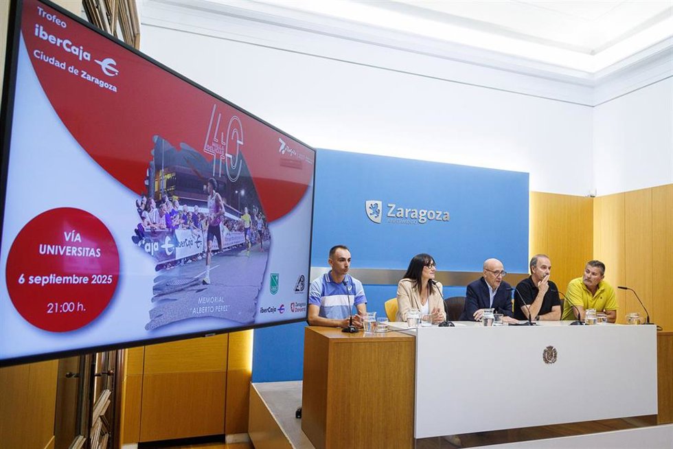 Presentación de la Milla Delicias Ibercaja Ciudad de Zaragoza