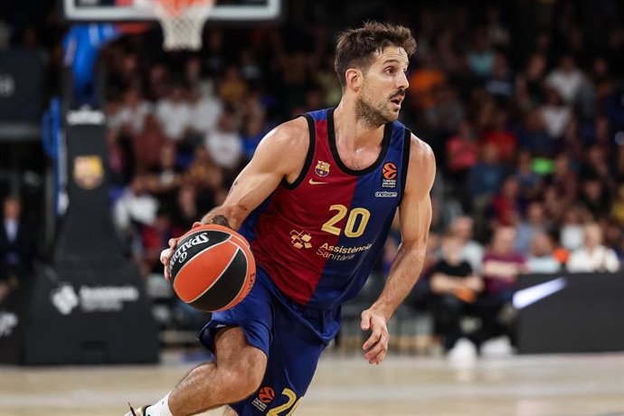 Archivo - Nico Laprovittola, en un partido la temporada pasada.