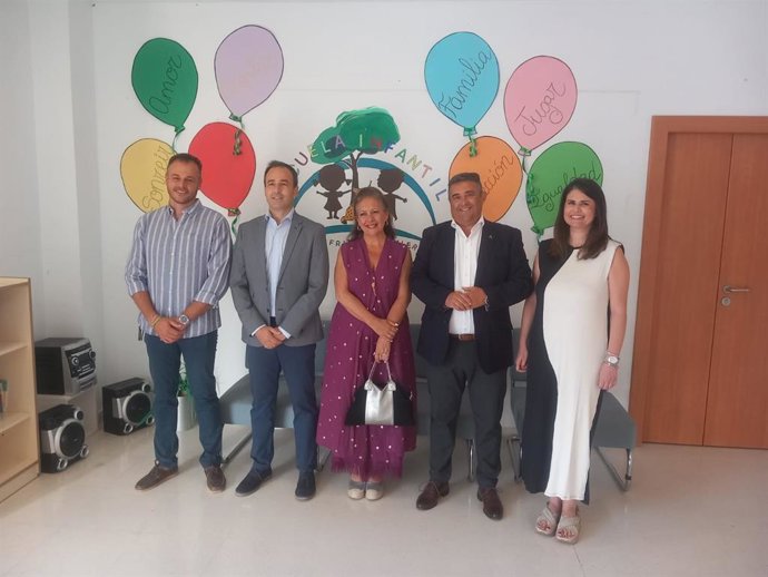 Visita a la Escuela Infantil Diego Franco Izquierdo de Hinojos (Huelva).