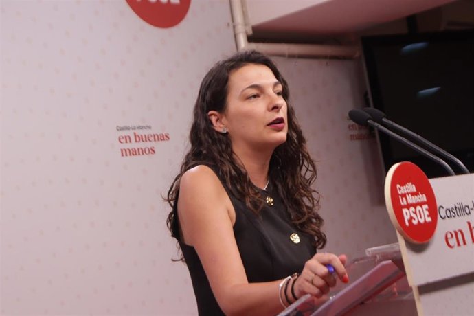 La diputada del Grupo Parlamentario Socialista en las Cortes de Castilla-La Mancha Paloma Jiménez.