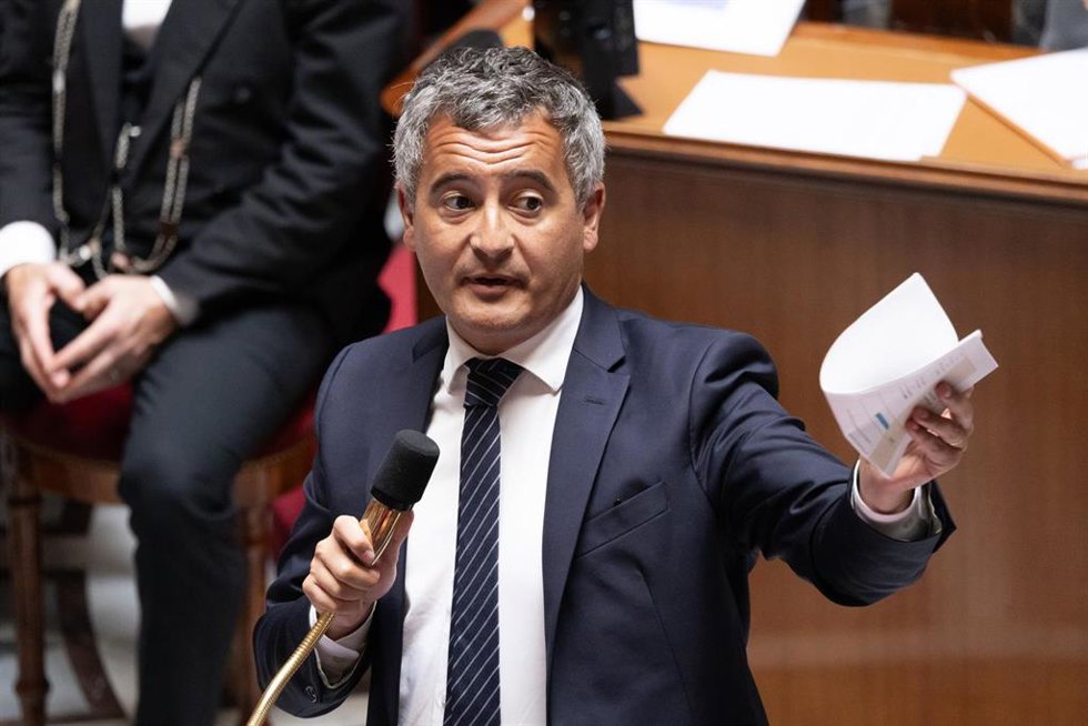 Archivo - Gérald Darmanin, ministro de Justicia