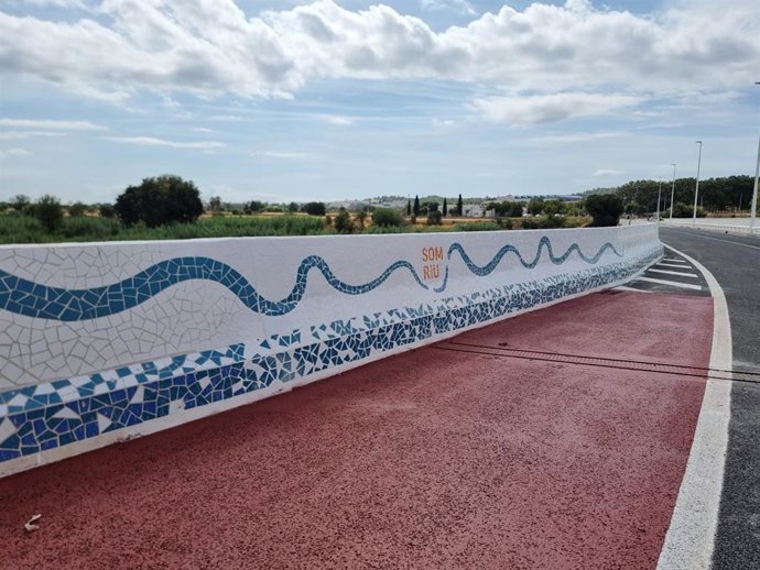 Riba-roja reabre al tráfico el puente de la CV-336 afectado por la dana y recupera así su acceso norte