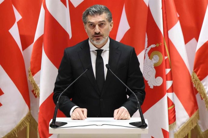 Archivo - El presidente de Georgia, Mijeil Kavelashvili