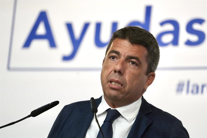 El president de la Generalitat Valenciana, Carlos Mazón, en imagen de archivo.