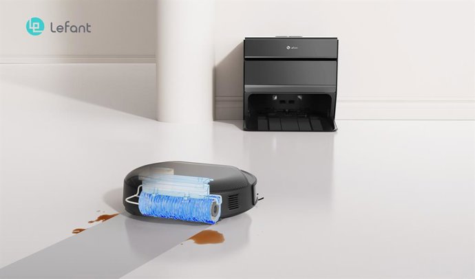 Compact Lefant M5 with Advanced Instant Self-Cleaning Roller Mopping