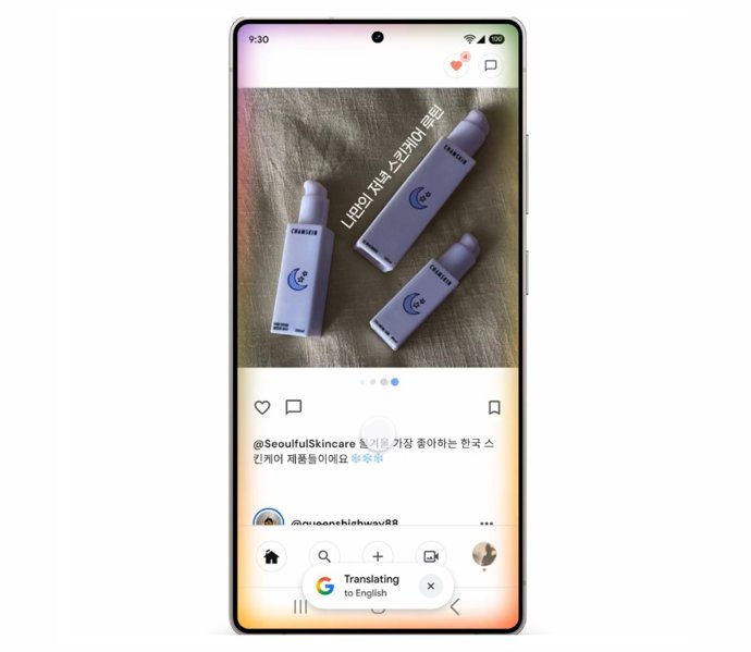 Traducción continua con 'Rodea para buscar'