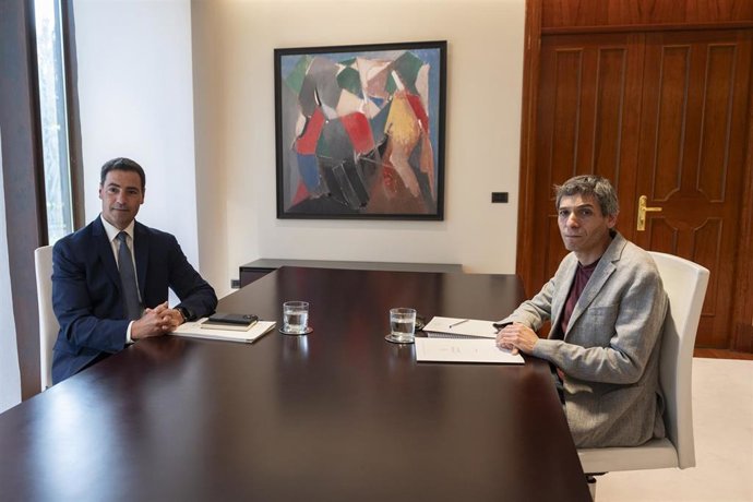 Imanol Pradales y Jon Hernández