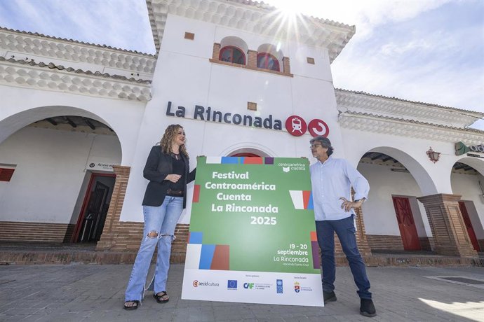 Cartel del festival literario 'Centroamérica Cuenta'.