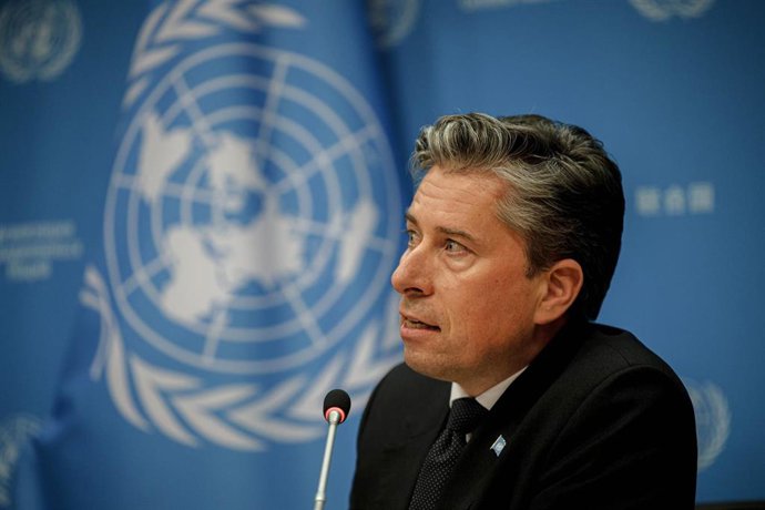 Archivo - El jefe de Asuntos Humanitarios de la ONU, Tom Fletcher, en una imagen de archivo. 