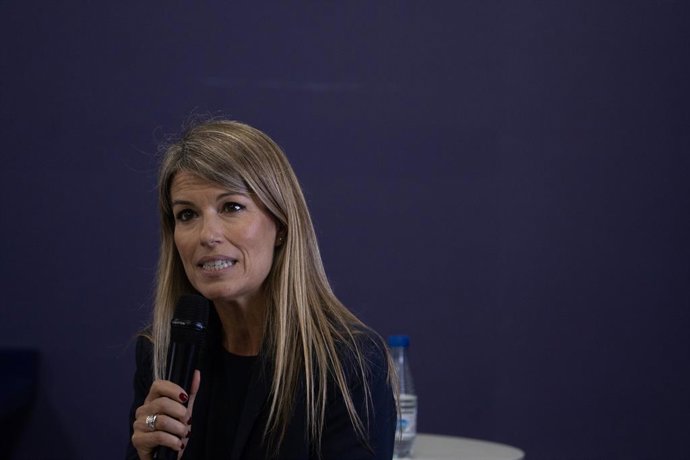 Archivo - La consejera del Levante UD, Maribel Vilaplana, en una imagen de archivo. 