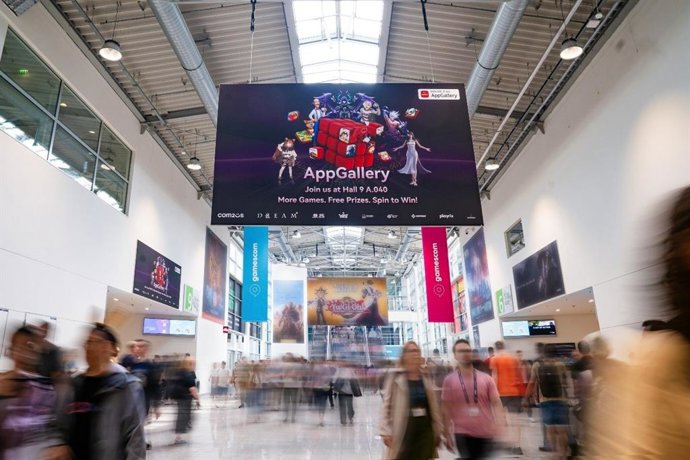 “HUAWEI Appgallery Takes Center Stage At Gamescom 2025, Reinforcing Its Position As A Leader In Mobile Gaming Innovation.”