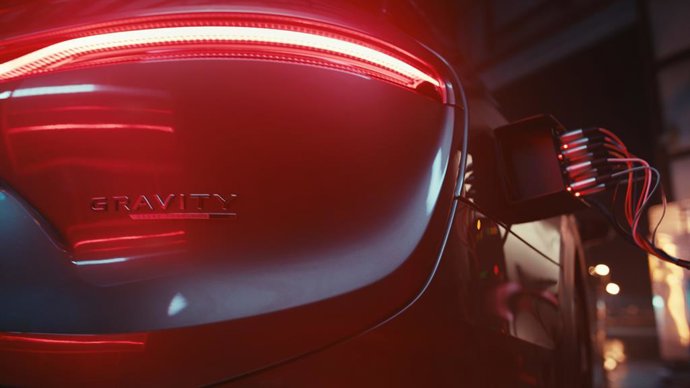 Lucid Gravity undergoes testing at a remote government facility in Lucid’s latest creative campaign, “Driven.”