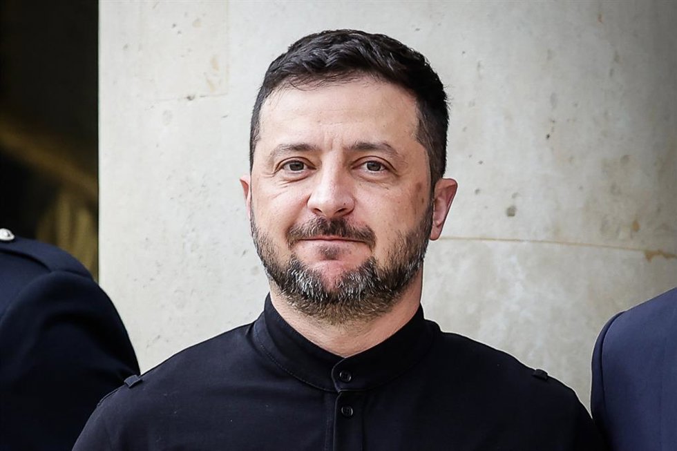 Volodimir Zelenski, presidente de Ucrania