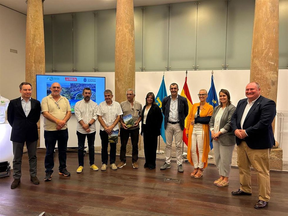 Archivo - Presentación de las etapas asturianas de la Vuelta Ciclista España 2025