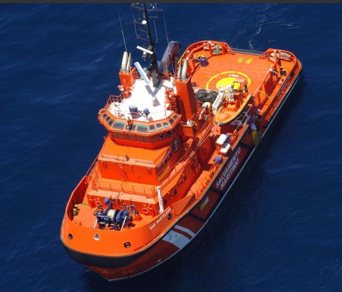 Archivo - Embarcación de Salvamento Marítimo en imagen de archivo