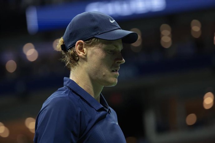 El tenista italiano Jannik Sinner, en el US Open 2025. 
