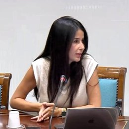 La presidenta del Grupo Parlamentario Agrupación Socialista Gomera (ASG), Melodie Mendoza