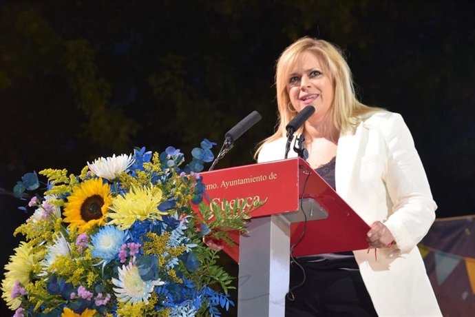 La diputada de Cultura de la Diputación de Cuenca, María Ángeles Martínez.