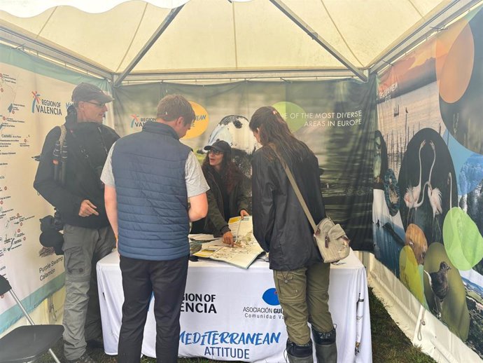 La Generalitat promociona el turismo ornitológico en 'Falsterbo Bird Show', la feria natural más grande del norte de Europa