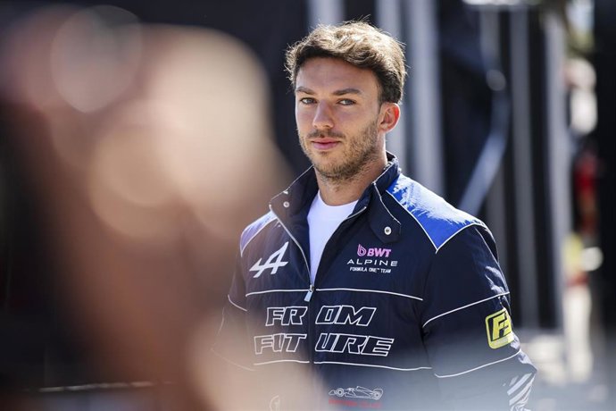 El piloto francés de F1 Pierre Gasly (Alpine), en el GP de Italia 2025.