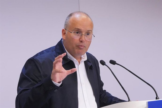 El secretario general del Partido Popular, Miguel Tellado.