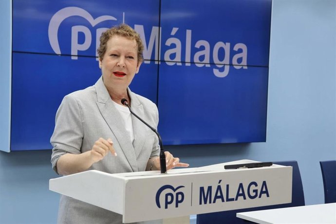 Archivo - La diputada nacional por el Partido Popular de Málaga, Gema Pérez.