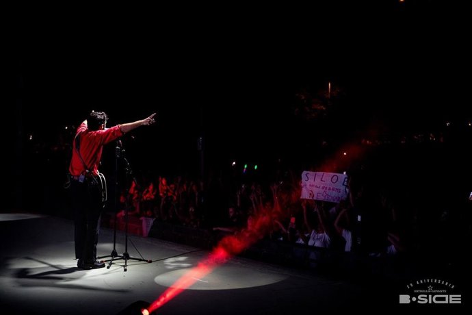 Un momento del concierto de Siloé en el B-Side Festival