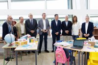 Rueda ve un "progreso" de la educación gallega en el abandono escolar y un "reto" en el "problema demográfico"