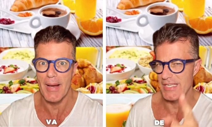 Captura de pantalla de un vídeo de Tik Tok de @manuelvisothedoc