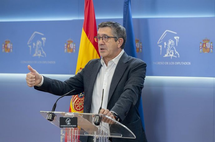 El portaveu del PSOE al Congrés, Patxi López