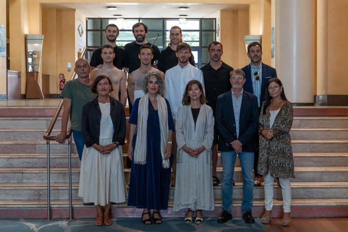 Participantes en la jornada profesional organizada por Etxepare Euskal Institutua y el Centro Coreográfico Nacional de Francia - Malandain Ballet Biarritz