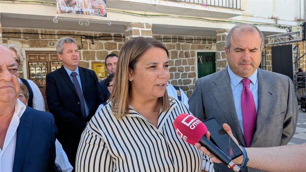 La presidenta de la Ejecutiva Provincial del PSOE de Toledo, Tita García Élez.