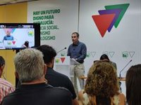 Valero abre el curso político ante la Coordinadora andaluza de IU con un informe de gestión aprobado con un 80% de votos