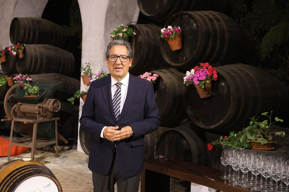 El presidente de la Fundación Cajasol, Antonio Pulido.