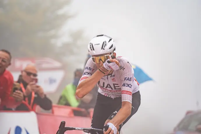 Marc Soler durante una carrera.