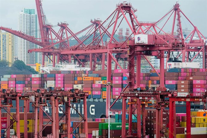 Archivo - Buques mercantes.