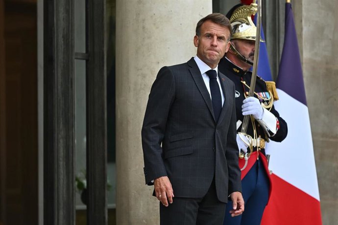 Emmanuel Macron, presidente de Francia