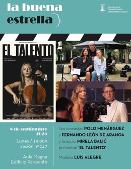 Próxima sesión del ciclo 'La buena estrella'.