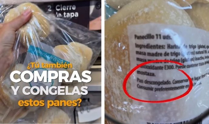 Captura de pantalla de un vídeo de Instagram de @cenasparapeques.