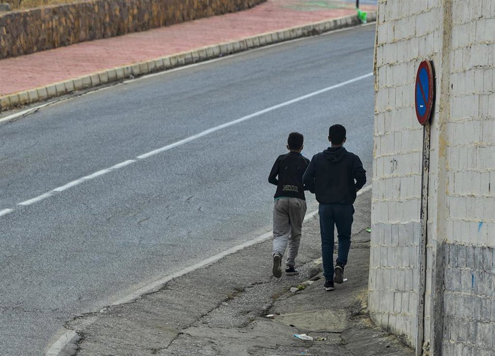 Archivo - Menores migrantes 