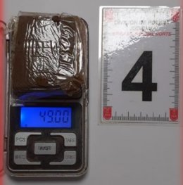 Droga incautada en una de las detenciones.