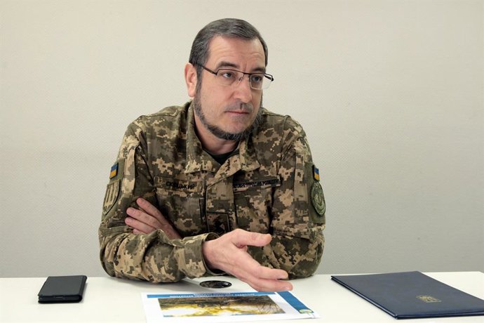 Archivo - Arquivo - Representante da inteligência do Ministério da Defesa da Ucrânia, Vadim Skibitsky.