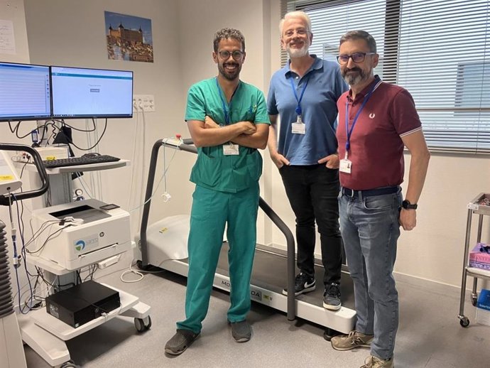 Profesionales del servicio de Cardiología del Hospital Universitario de Toledo.