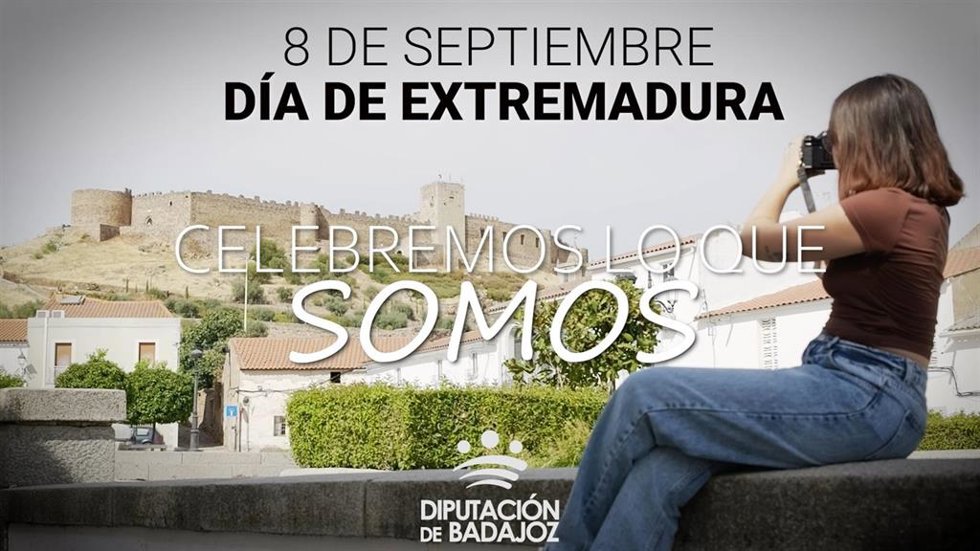 Mensaje de la Diputación de Badajoz con motivo del Día de Extremadura